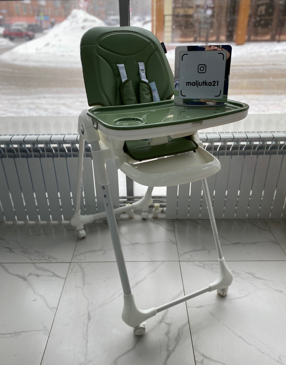 Стол-стул MOWBaby "HONEY" RH600 Green