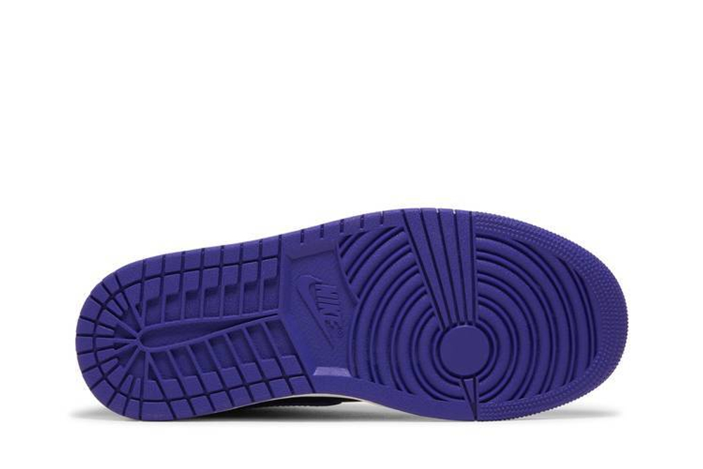 Кроссовки Jordan Air Jordan 1 Mid "Purple Black" (Женская размерная сетка)