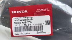 18380-K0B-T00. PROTECTOR COMP., MUFFLER (B). HONDA