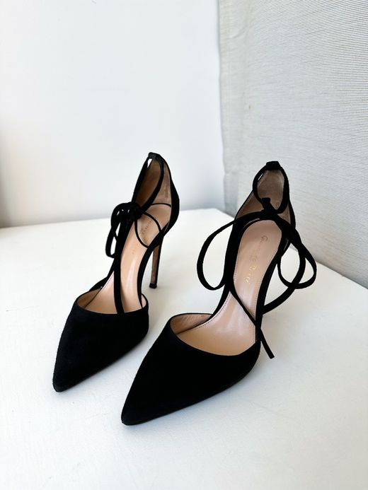 Замшевые туфли Gianvito Rossi, 38,5