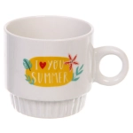 Набор кружек на стойке 280мл «Летние фрукты»