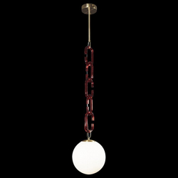 Подвесной светильник Loft it Chain 10128P Red