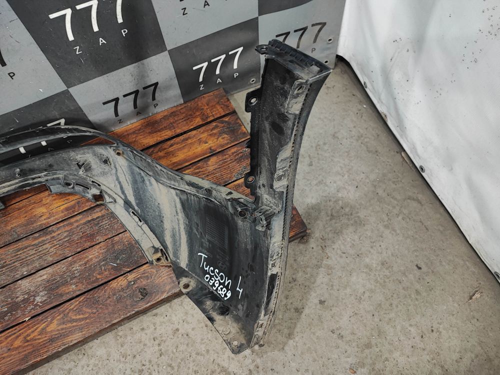 Юбка заднего бампера Hyundai Santa Fe 4 (TM) 20-24 Б/У Оригинал 86612S1500