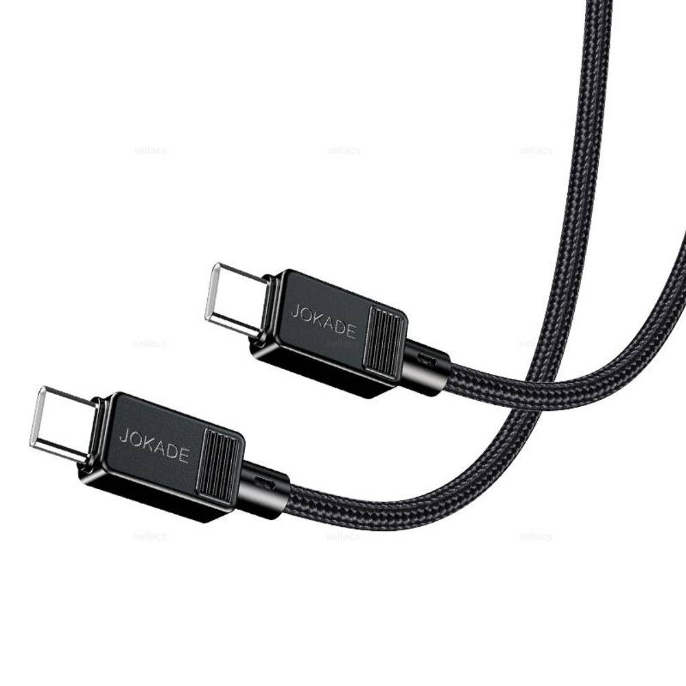 Кабель Type-C на Type-C100W Jokade JA050 (black)