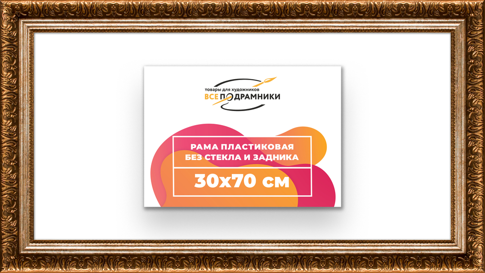 Рама 30x70 для картин и фотографий RP0421980-11