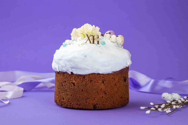 Авторский пасхальный кулич-творожный, 900 г