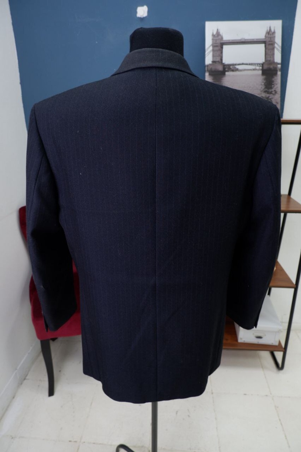 Пиджак в полоску 52 размер