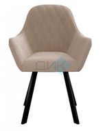 Стул DikLine 240 поворотный опоры чёрные