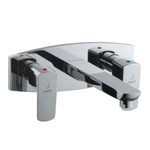 Jaquar, Смеситель для раковины Kubix Prime, 2-рычаж., Хром KUP-CHR-35433PM