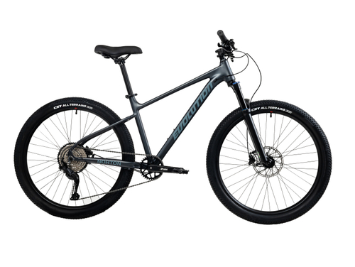 Велосипед 27.5" EVOLUTION NORTON HD, 17", алюм, 9 ск, HLO, черный титан матовый, 2026