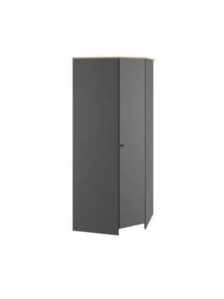 Шкаф для одежды угловой Графит 92;3х92;3х210 см