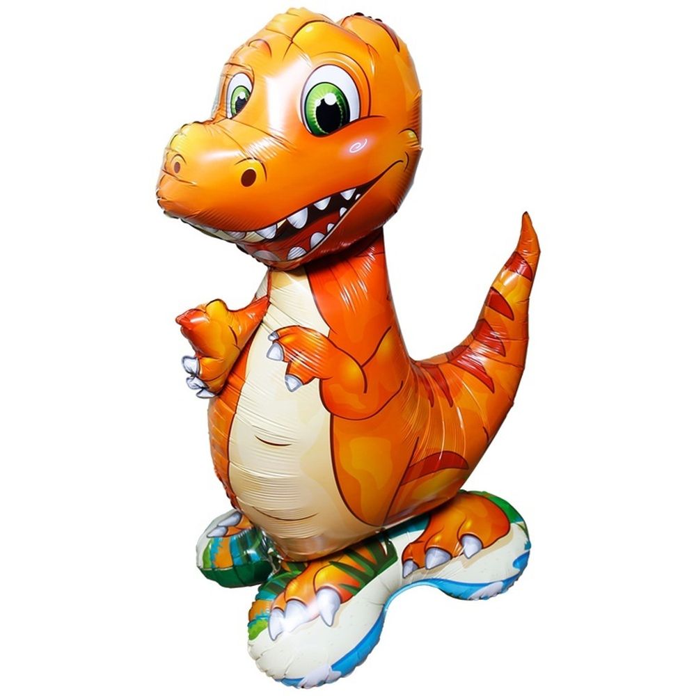Объемная фигура &quot;Динозавр Тираннозаврик оранжевый&quot;