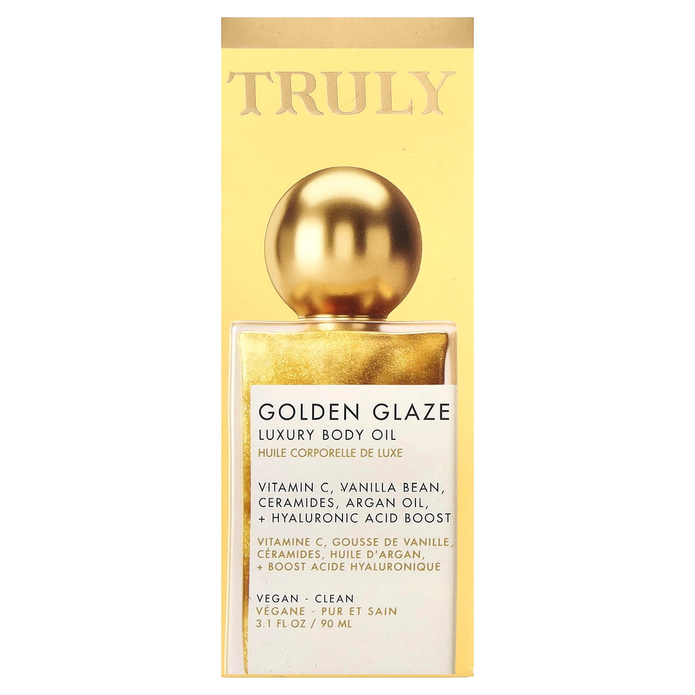Truly Beauty, Golden Glaze, роскошное масло для тела, 90 мл (3,1 жидк. унции)