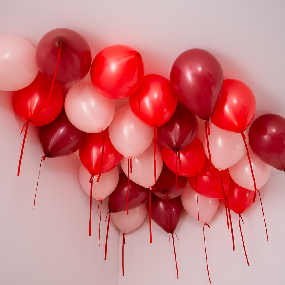 Шары россыпью "Великолепие бордо"