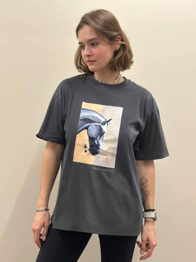 Футболка EQUxLenkevich (серый)