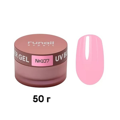 Гель моделирующий UV BUILDER GEL Runail Expert №107, 50г банка