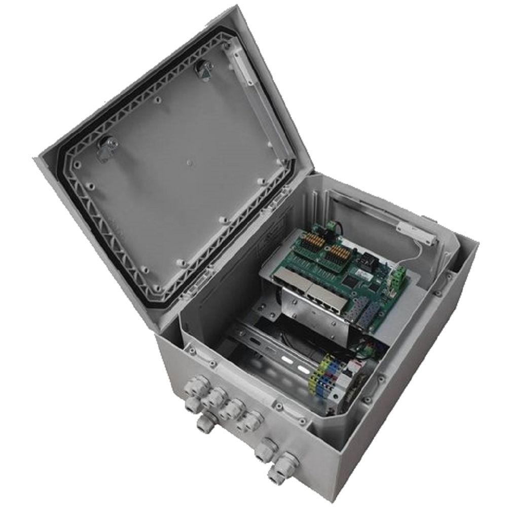 Уличный коммутатор на 8 PoE портов TFortis PSW-2G8F+Box