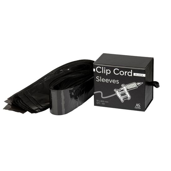 Clip Cord Sleeves (Black) 100 шт. AS-Company™