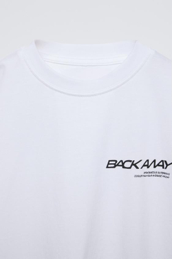 ZARA ЛОНГСЛИВ С НАДПИСЬЮ, ЭКРЮ