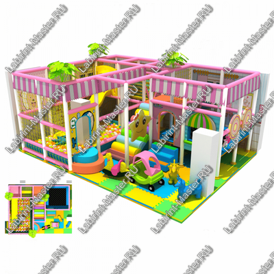 Детский игровой лабиринт "Морская звездочка"