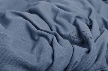 Kadife (светло-синий). Шторы из стриженного бархата