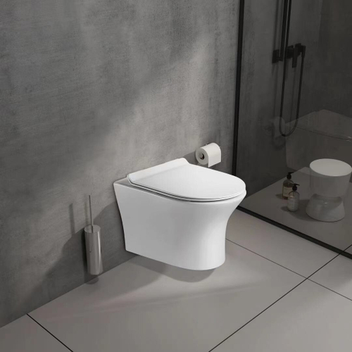 Унитаз BERNINA Aria подвесной безободковый Ceruttispa CT7191 (480х340х350)