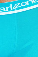 Голубые трусы-боксеры с цветными вставками по бокам (Размер: XL) (Цвет: голубой)