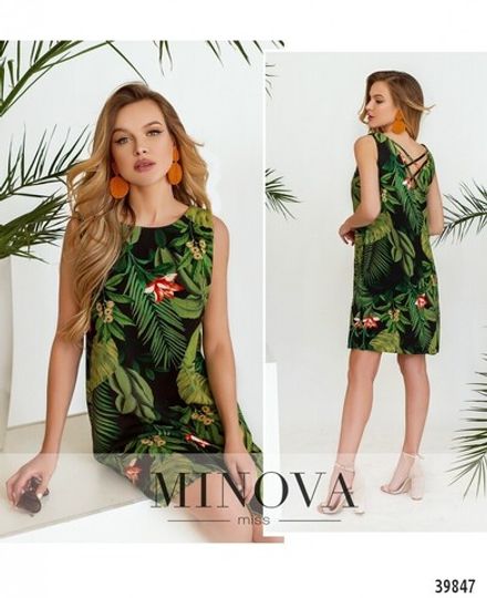 Платье 3153-черный Minova Фото 1