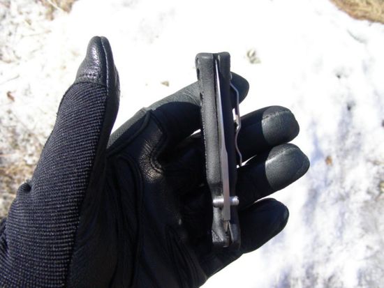 Складной нож Cold Steel "Counter Point 2" 440C c клинком из стали 440C, рукоять Grivory (Griv-Ex)