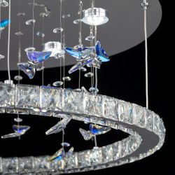 Citilux ETERA CL322050 LED Люстра хрустальная с пультом