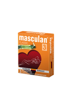 Презервативы Masculan Classic 3 с колечками и пупырышками 3 шт