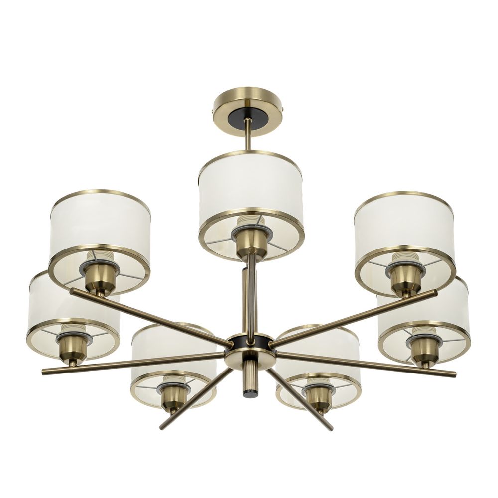 Citilux ALTON CL421273 Люстра на штанге с абажурами Бронза