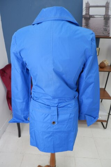 Плащ-жакет синий 46 размер, новый