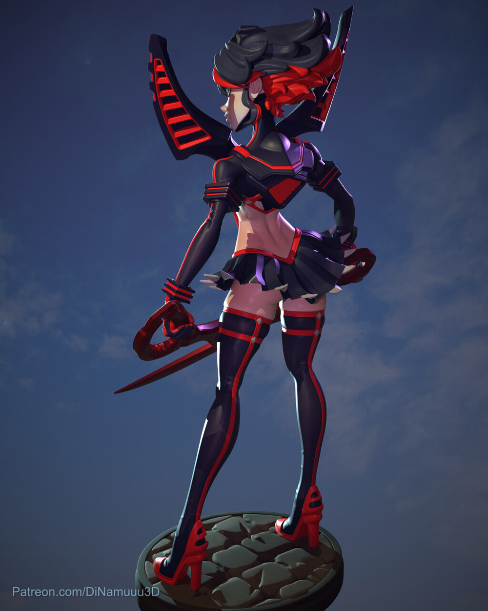 Рюко Матой Убей или умри Фигурка NSFW Ryuuko Matoi Kill la Kill