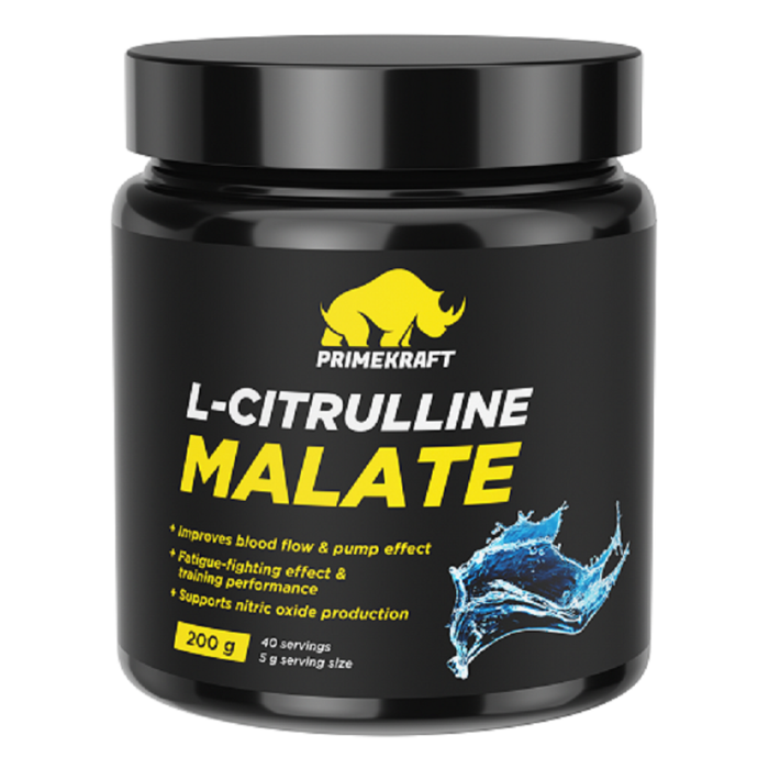 L-Цитруллин малат &quot;Без вкуса&quot;, L-Citrulline Malate, Prime Kraft, 200 г