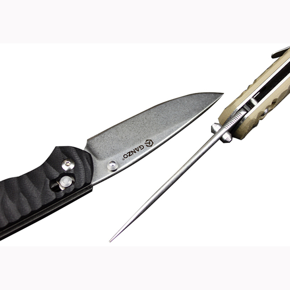 Нож Ganzo G717 желтый