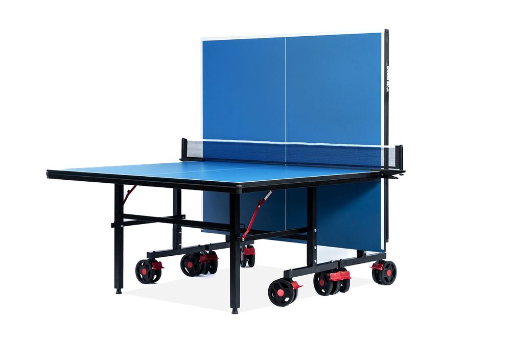 Теннисный стол складной для помещений &quot;W-385 Indoor&quot; (274 Х 152.5 Х 76 см )  с комплектом (сетка, 2 ракетки ,3 шарика )