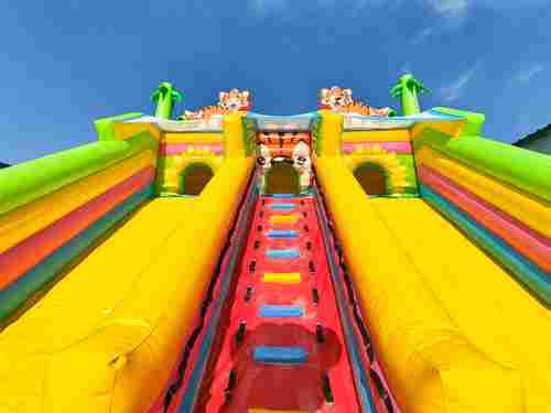 Коммерческий надувной батут «Тигриная страна 4», 10*6*5,5 м