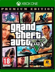 Xbox One GTA 5 Premium Edition/Grand Theft Auto 5 (Новый, Русские субтитры)