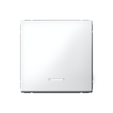 Выключатель кнопочный 1-кл. ArtGallery 10А с подсветкой механизм бел. SE GAL000116