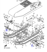 Упорный кронштейн Yamaha 8ET474460000