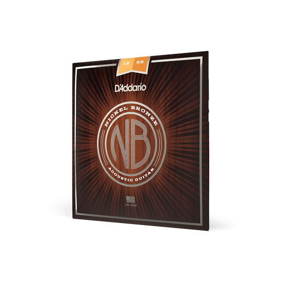 Струны для акустической гитары D'ADDARIO NB1256
