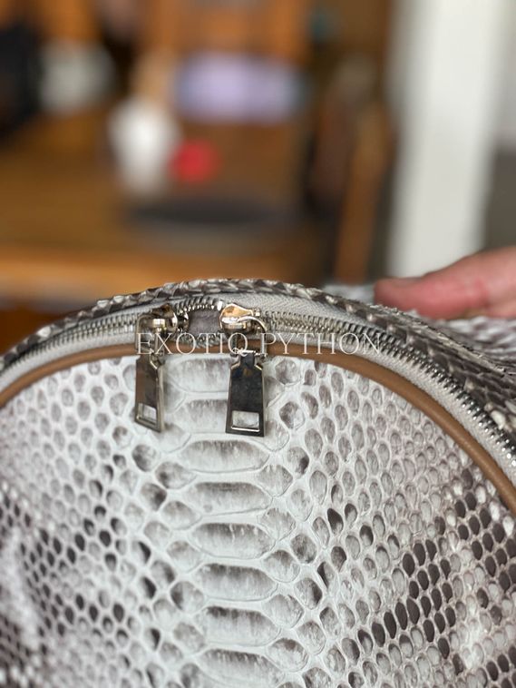 Рюкзак из кожи питона - BG-493