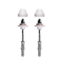 Крепление для писсуаров 14х140 белый BKMPX-14140B Wkret-met