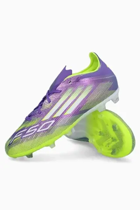 Бутсы adidas F50 Elite FG Junior - фиолетовый