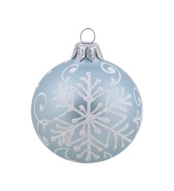 Элита НФШ-1630/3 Ел.украшение Шар «Белая снежинка» 60 мм