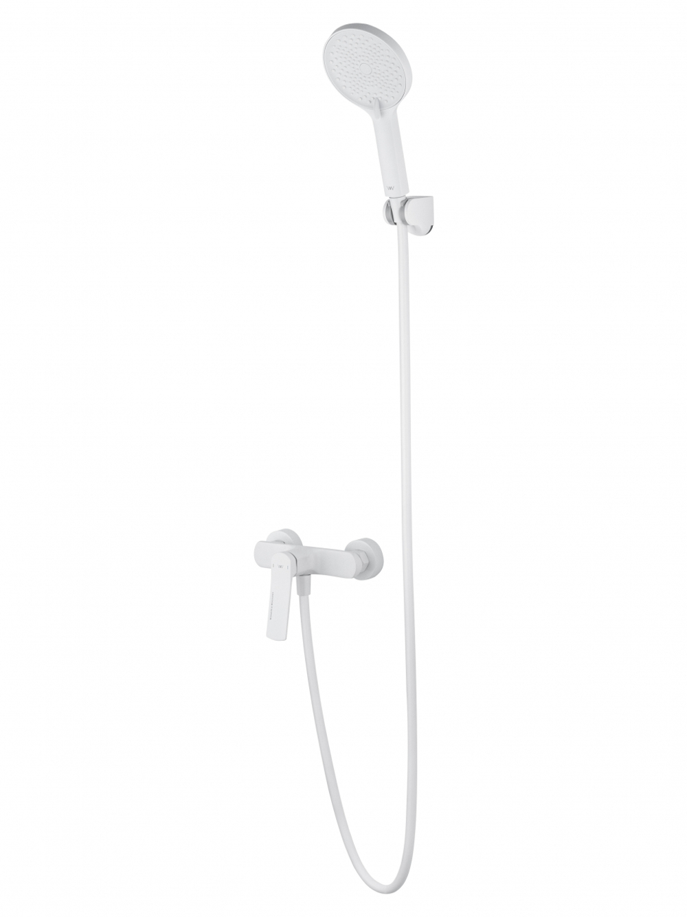 Смеситель для душа WONZON & WOGHAND, Белый матовый (WW-B2585-MW)