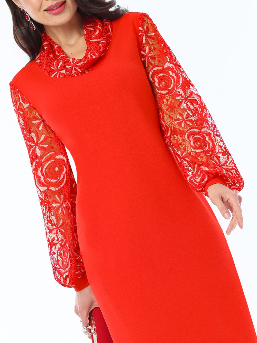 Платье Составляющие успеха, рэд DStrend (Акция)