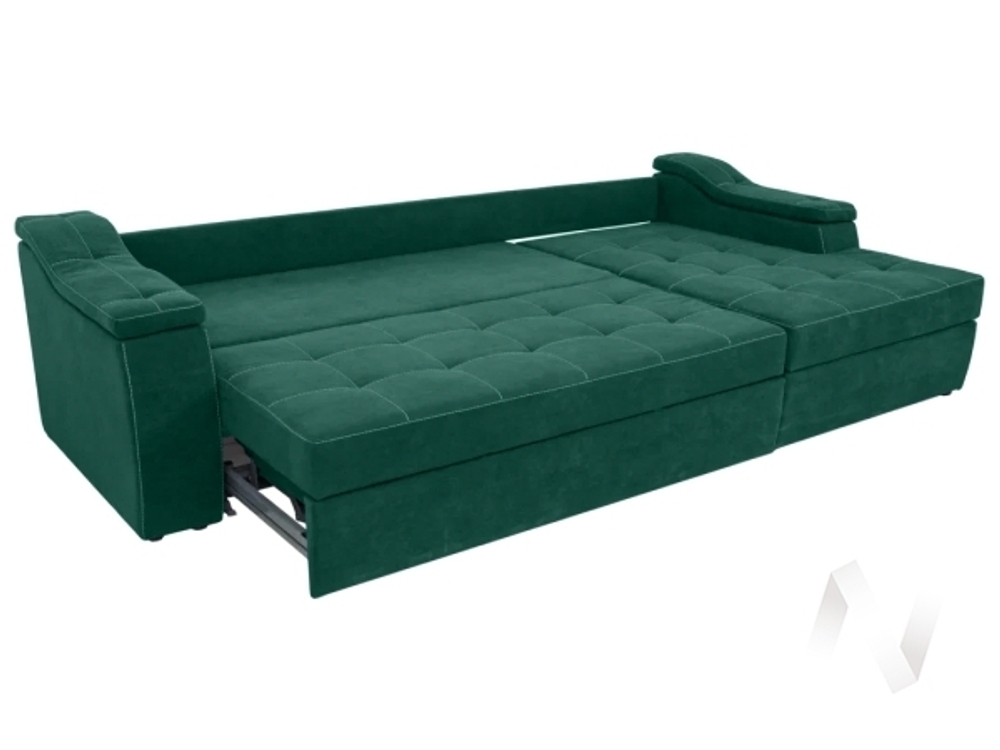 Диван угловой правый Бруно ДКУ-О NEW (Storm 626; 2 категория)