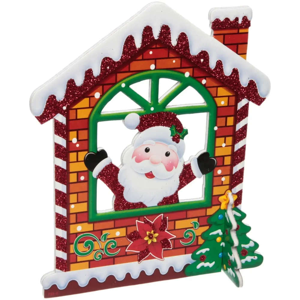 Украшение новогоднее «Новогодний домик» 20 см